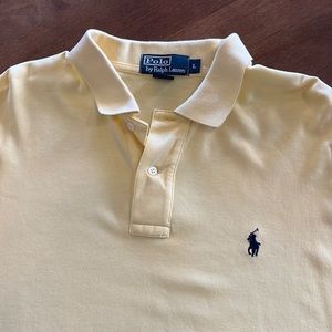 Yellow men’s polo
